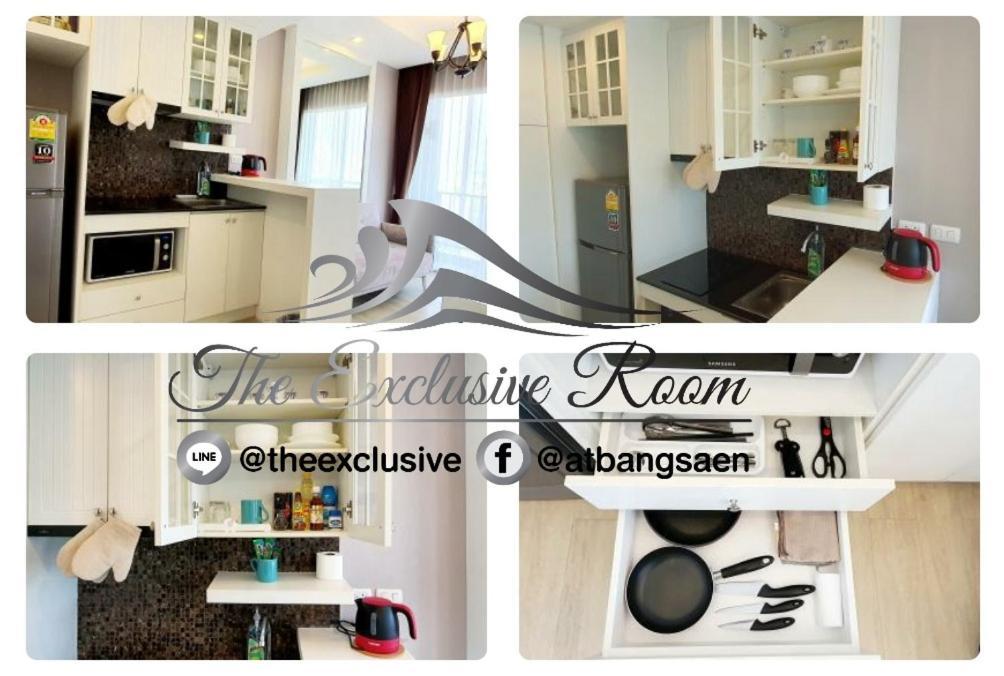 Cozy Near Beach 200M With Toproof Pool At Patio Bangsaen Exterior photo